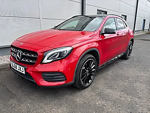Used 2018 Mercedes-Benz Gla AMG Line (premium Plus) Red - Interior and Exterior details 7