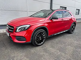 Used 2018 Mercedes-Benz Gla AMG Line (premium Plus) Red - Interior and Exterior details 8