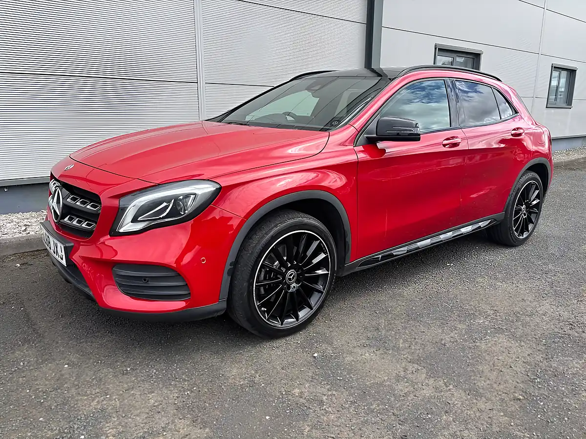 Used 2018 Mercedes-Benz Gla AMG Line (premium Plus) Red - Interior and Exterior details 8