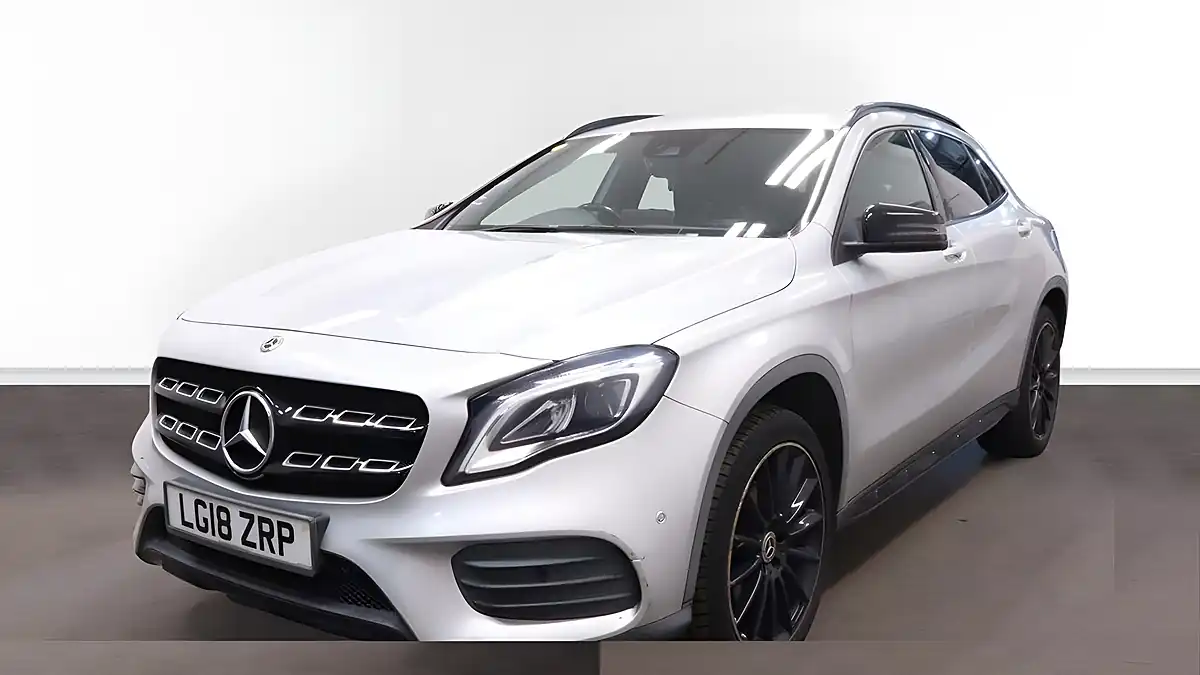 Used 2018 Mercedes-Benz Gla AMG Line Premium Silver - Interior and Exterior details 2