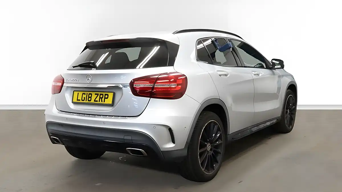 Used 2018 Mercedes-Benz Gla AMG Line Premium Silver - Interior and Exterior details 4