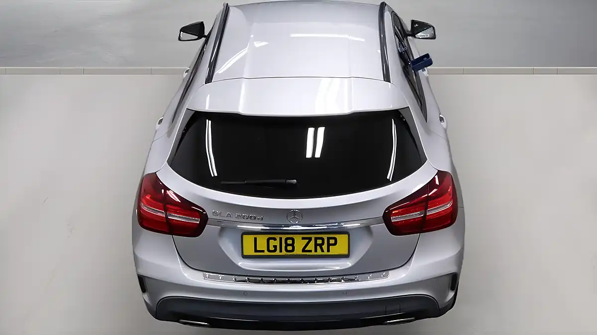 Used 2018 Mercedes-Benz Gla AMG Line Premium Silver - Interior and Exterior details 8