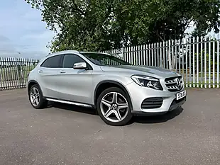 Used 2018 Mercedes-Benz Gla AMG Line Silver - Interior and Exterior details 2