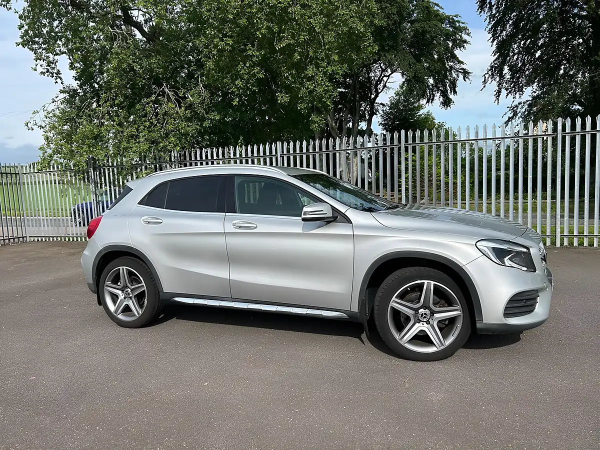 Used 2018 Mercedes-Benz Gla AMG Line Silver - Interior and Exterior details 3
