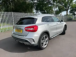 Used 2018 Mercedes-Benz Gla AMG Line Silver - Interior and Exterior details 4