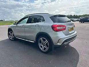 Used 2018 Mercedes-Benz Gla AMG Line Silver - Interior and Exterior details 5