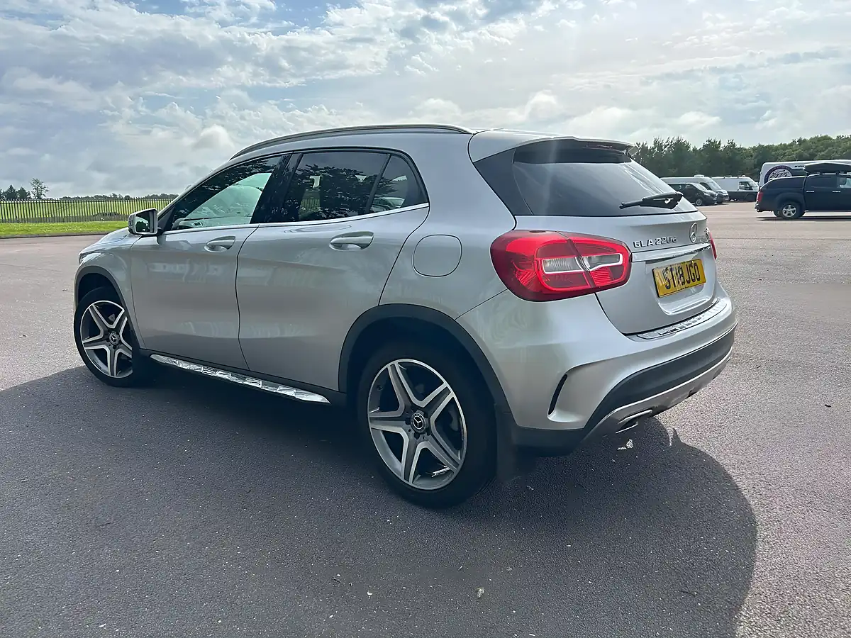 Used 2018 Mercedes-Benz Gla AMG Line Silver - Interior and Exterior details 5