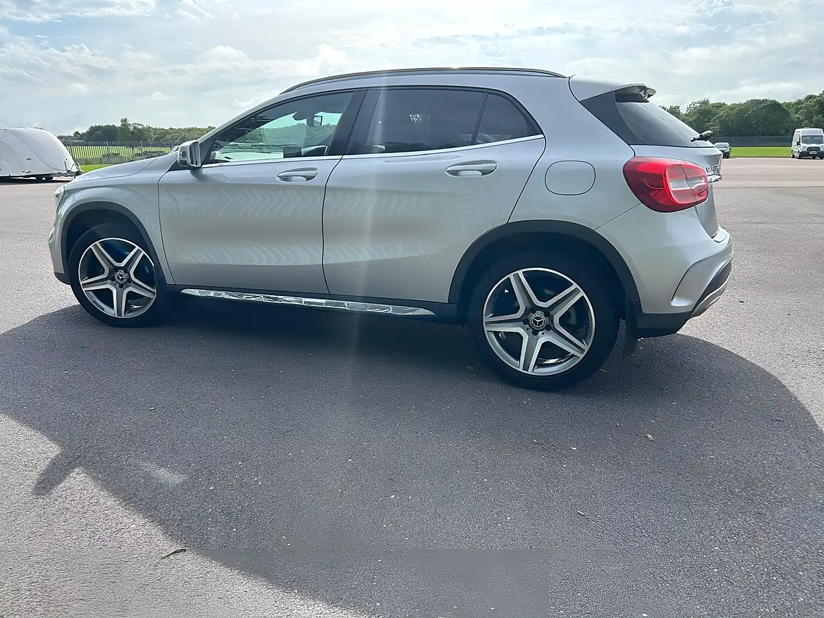 Used 2018 Mercedes-Benz Gla AMG Line Silver - Interior and Exterior details 6