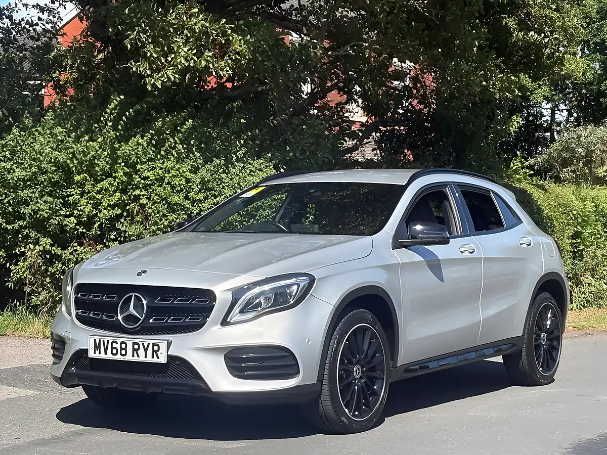 Used 2018 Mercedes-Benz Gla AMG Line Silver - Front View