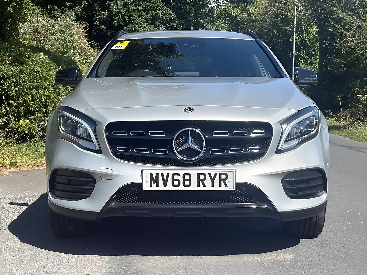 Used 2018 Mercedes-Benz Gla AMG Line Silver - Interior and Exterior details 2
