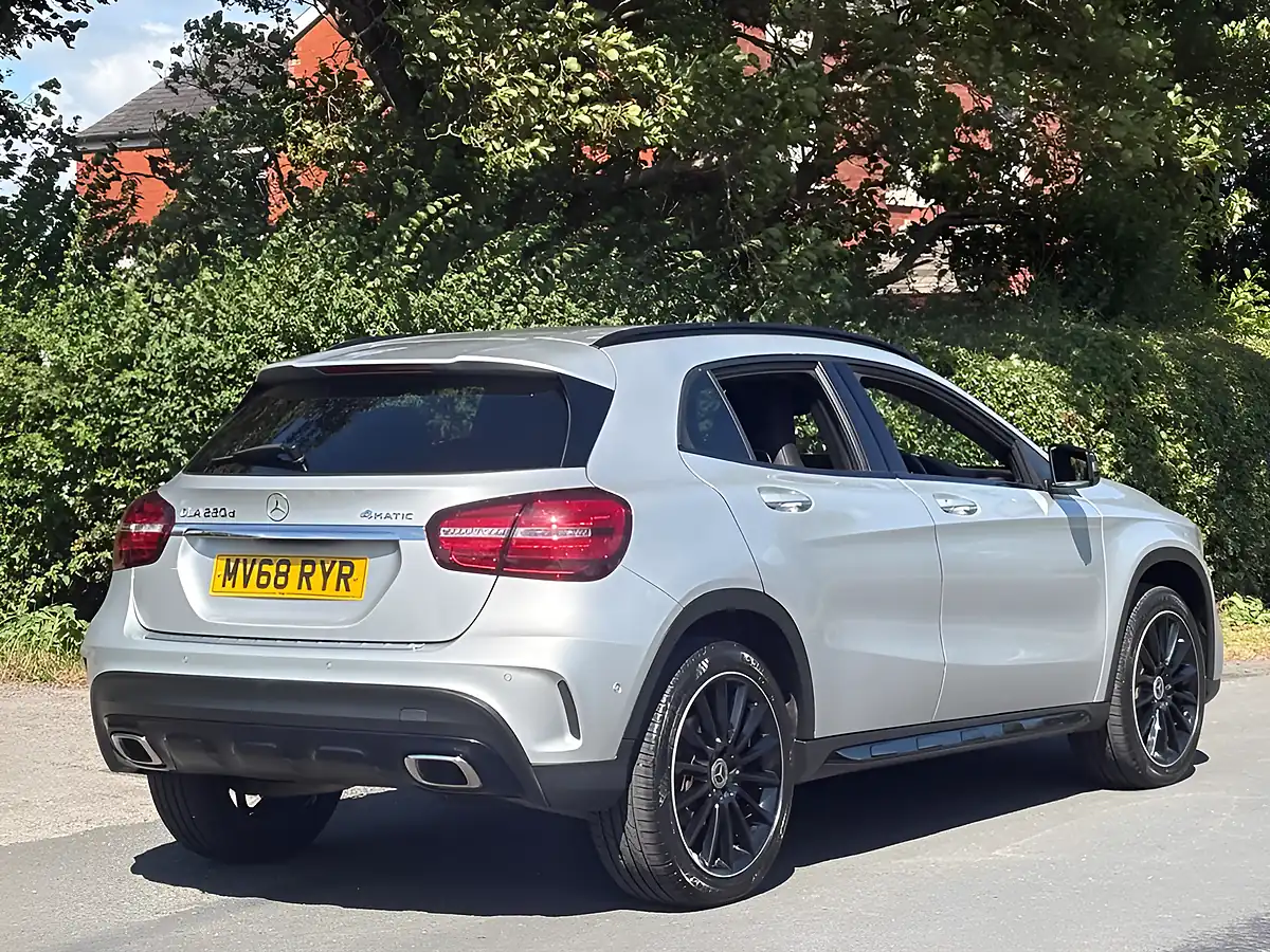 Used 2018 Mercedes-Benz Gla AMG Line Silver - Interior and Exterior details 7