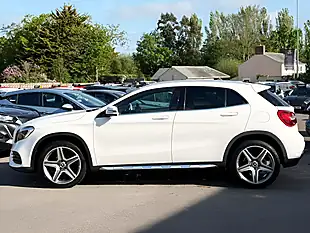 Used 2018 Mercedes-Benz Gla AMG Line White - Interior and Exterior details 13