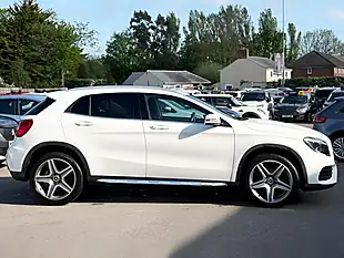 Used 2018 Mercedes-Benz Gla AMG Line White - Interior and Exterior details 14