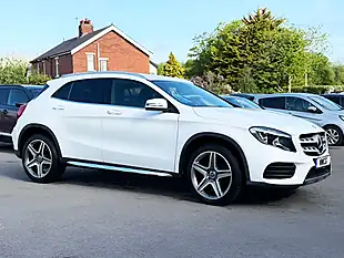 Used 2018 Mercedes-Benz Gla AMG Line White - Interior and Exterior details 2