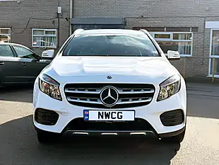 Used 2018 Mercedes-Benz Gla AMG Line White - Interior and Exterior details 3