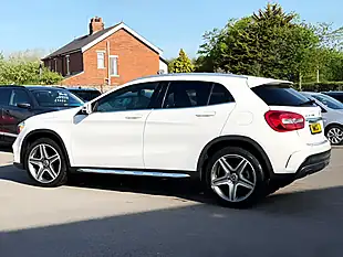 Used 2018 Mercedes-Benz Gla AMG Line White - Interior and Exterior details 7