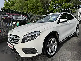 Used 2018 Mercedes-Benz Gla AMG Line White - Interior and Exterior details 12