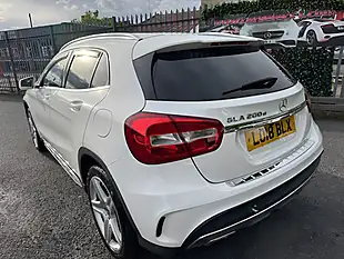 Used 2018 Mercedes-Benz Gla AMG Line White - Interior and Exterior details 6