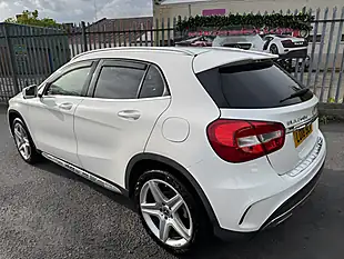 Used 2018 Mercedes-Benz Gla AMG Line White - Interior and Exterior details 8