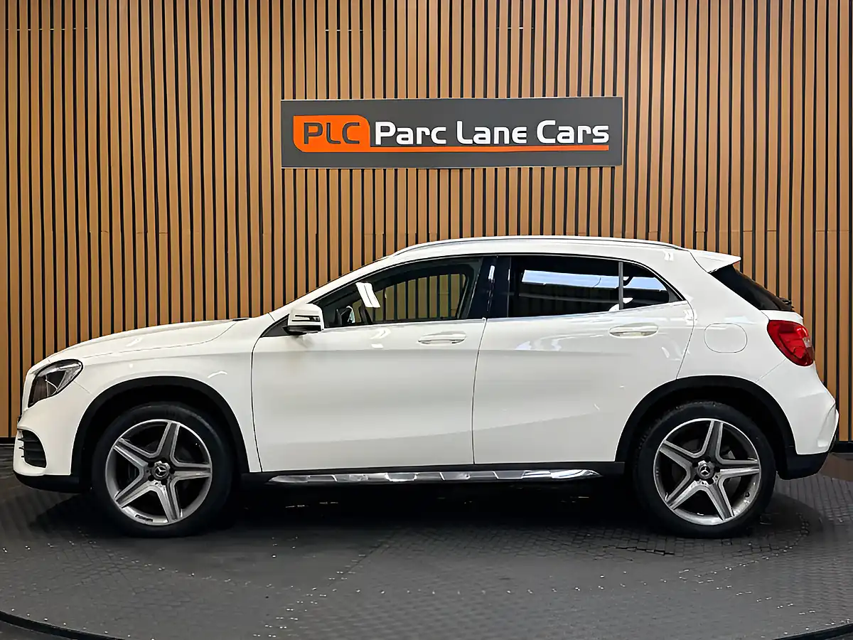 Used 2018 Mercedes-Benz Gla AMG Line White - Interior and Exterior details 4