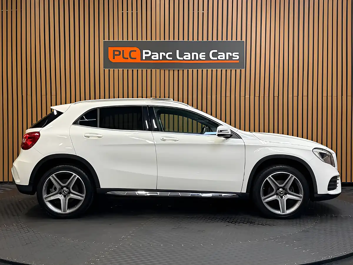 Used 2018 Mercedes-Benz Gla AMG Line White - Interior and Exterior details 8