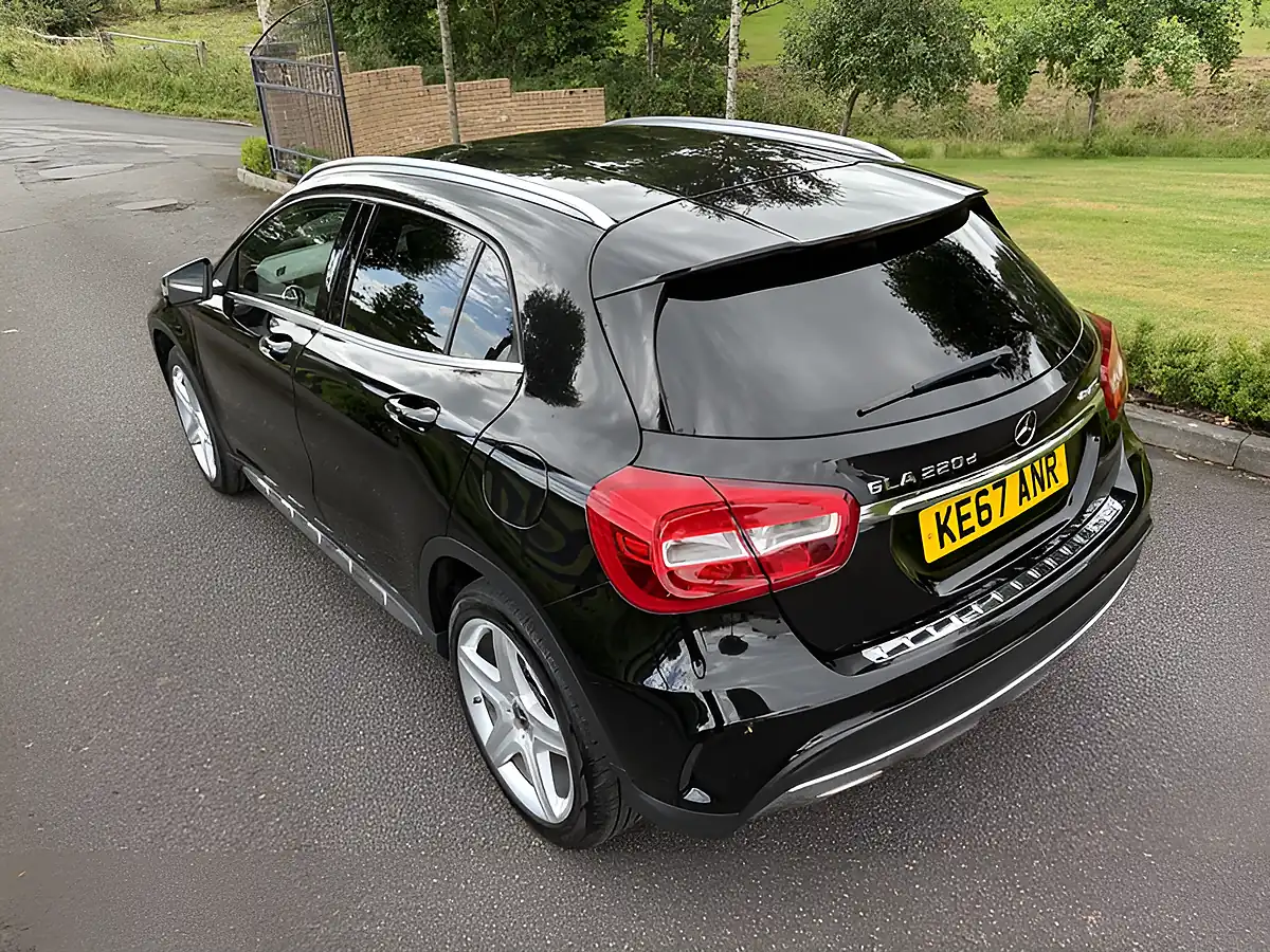 Used 2018 Mercedes-Benz Gla Class AMG Line Obsidian Black - Interior and Exterior details 10