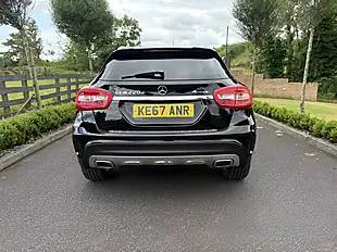 Used 2018 Mercedes-Benz Gla Class AMG Line Obsidian Black - Interior and Exterior details 11