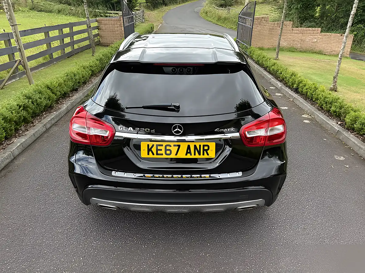 Used 2018 Mercedes-Benz Gla Class AMG Line Obsidian Black - Interior and Exterior details 12