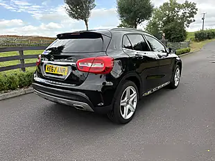 Used 2018 Mercedes-Benz Gla Class AMG Line Obsidian Black - Interior and Exterior details 13