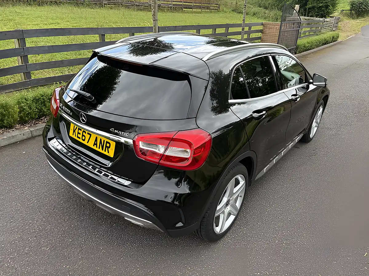 Used 2018 Mercedes-Benz Gla Class AMG Line Obsidian Black - Interior and Exterior details 14