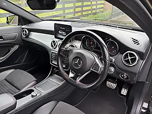 Used 2018 Mercedes-Benz Gla Class AMG Line Obsidian Black - Interior and Exterior details 16