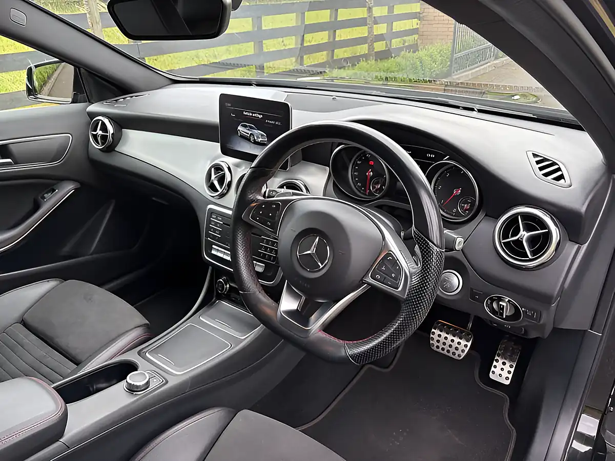Used 2018 Mercedes-Benz Gla Class AMG Line Obsidian Black - Interior and Exterior details 16