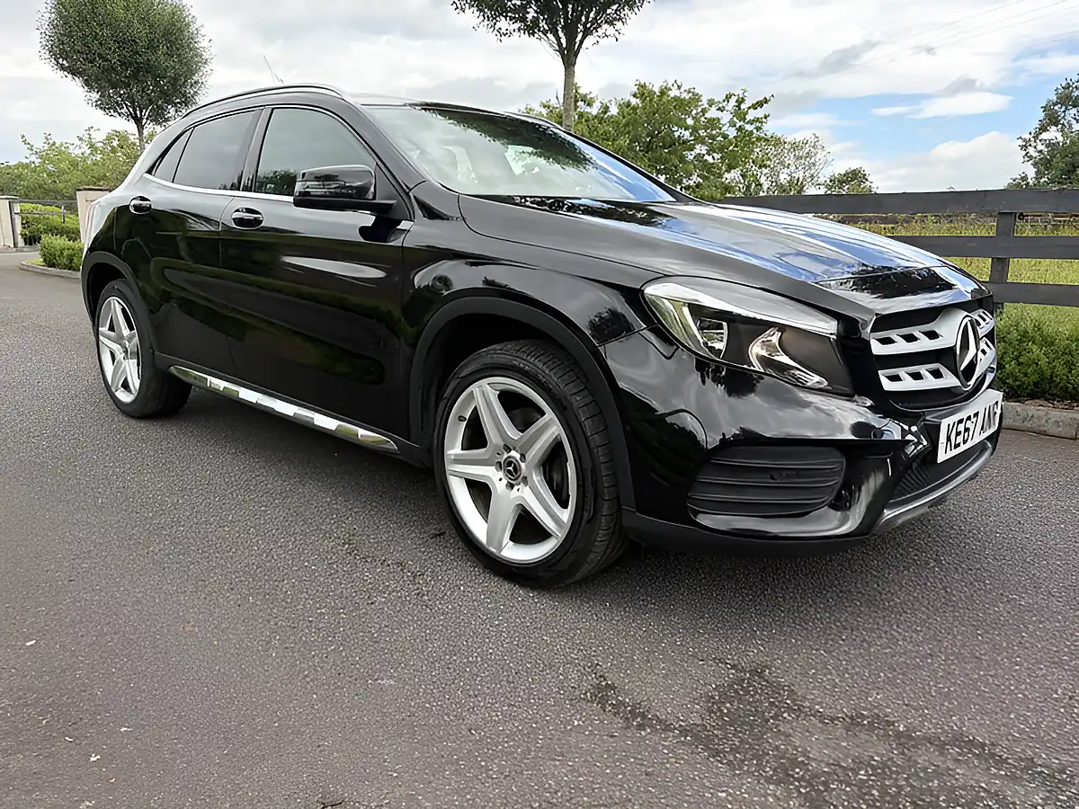 Used 2018 Mercedes-Benz Gla Class AMG Line Obsidian Black - Interior and Exterior details 3