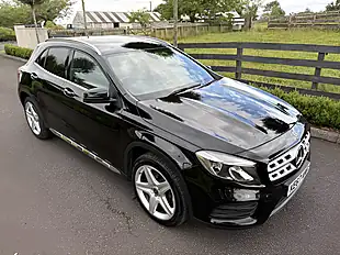 Used 2018 Mercedes-Benz Gla Class AMG Line Obsidian Black - Interior and Exterior details 4