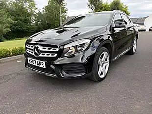 Used 2018 Mercedes-Benz Gla Class AMG Line Obsidian Black - Interior and Exterior details 7