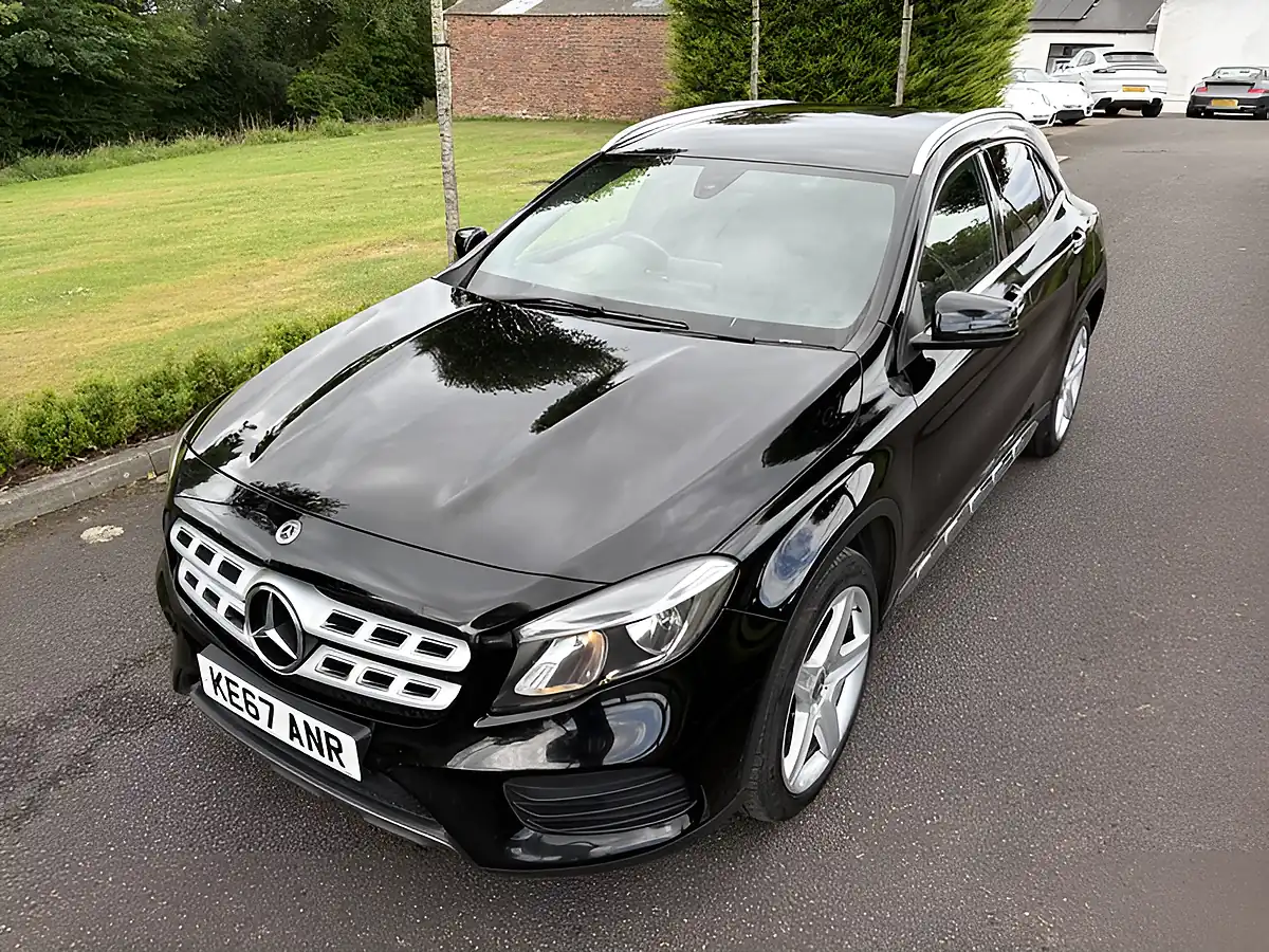 Used 2018 Mercedes-Benz Gla Class AMG Line Obsidian Black - Interior and Exterior details 8