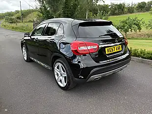 Used 2018 Mercedes-Benz Gla Class AMG Line Obsidian Black - Interior and Exterior details 9