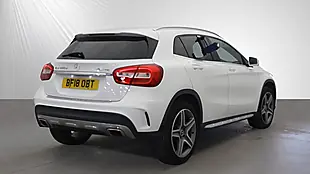 Used 2018 Mercedes-Benz Gla Class AMG Line White - Interior and Exterior details 13
