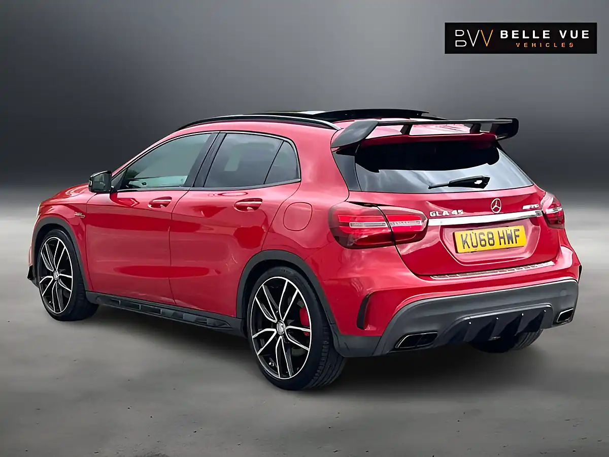 Used 2018 Mercedes-Benz Gla Premium Jupiter Red - Interior and Exterior details 10