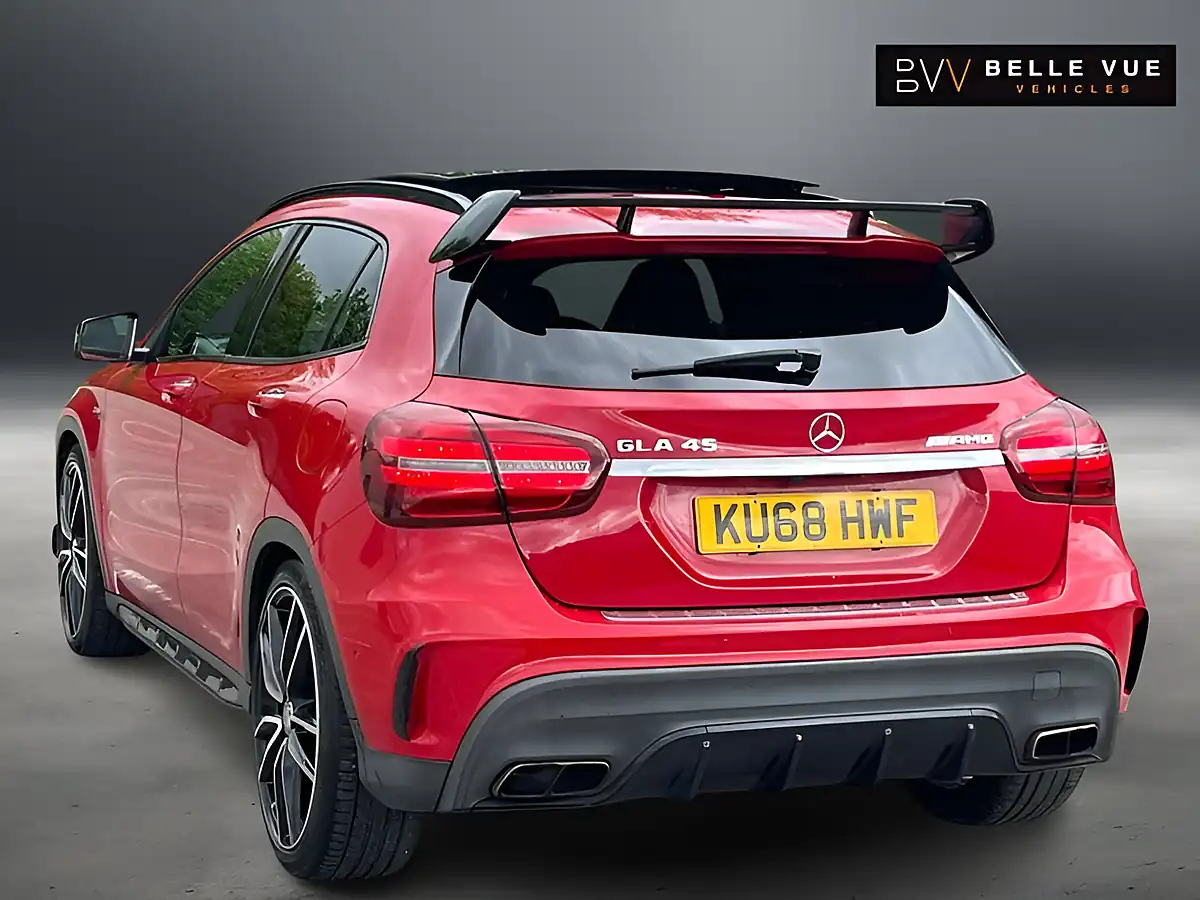 Used 2018 Mercedes-Benz Gla Premium Jupiter Red - Interior and Exterior details 9