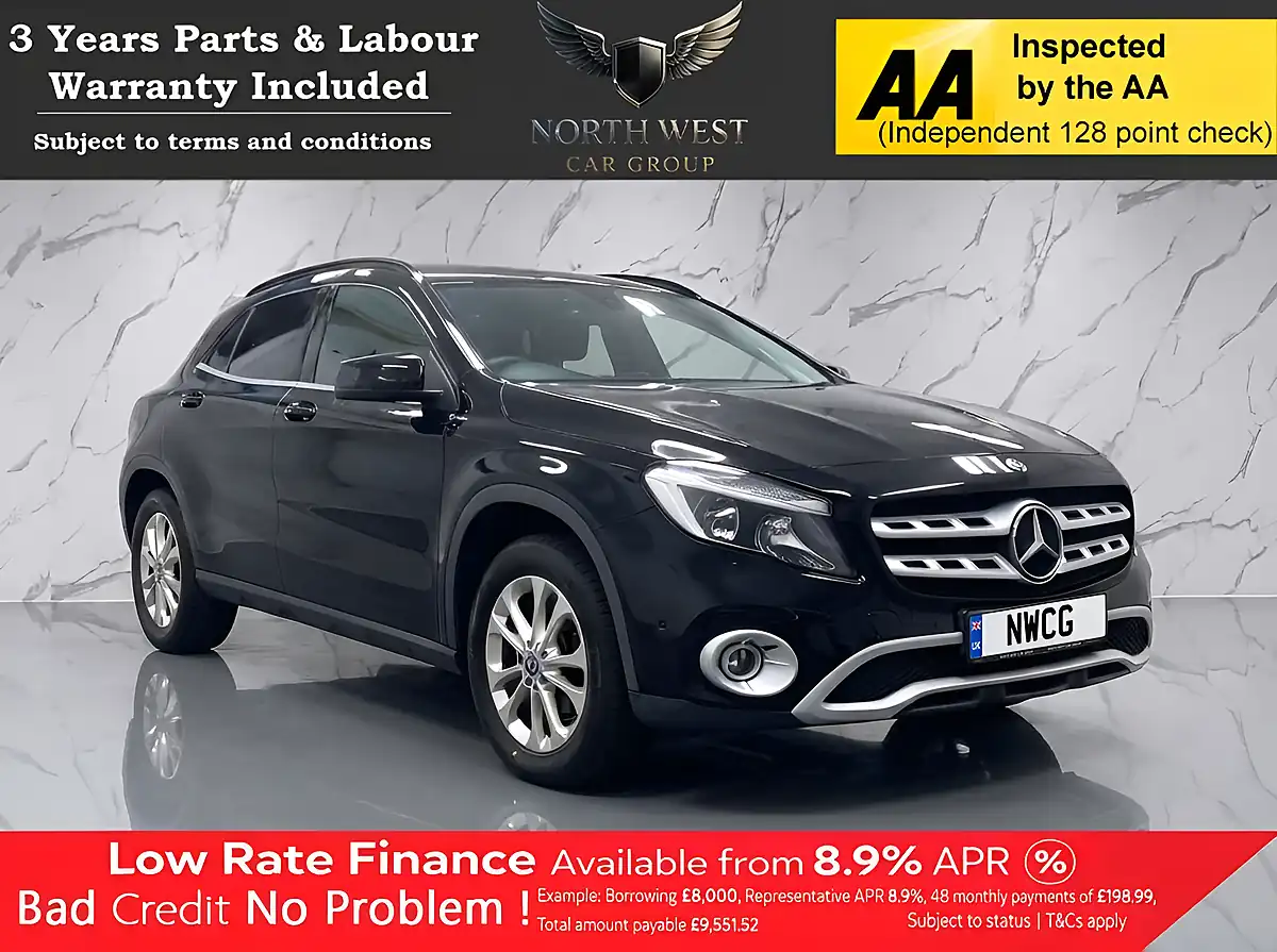 Used 2018 Mercedes-Benz Gla Se Black - Front View
