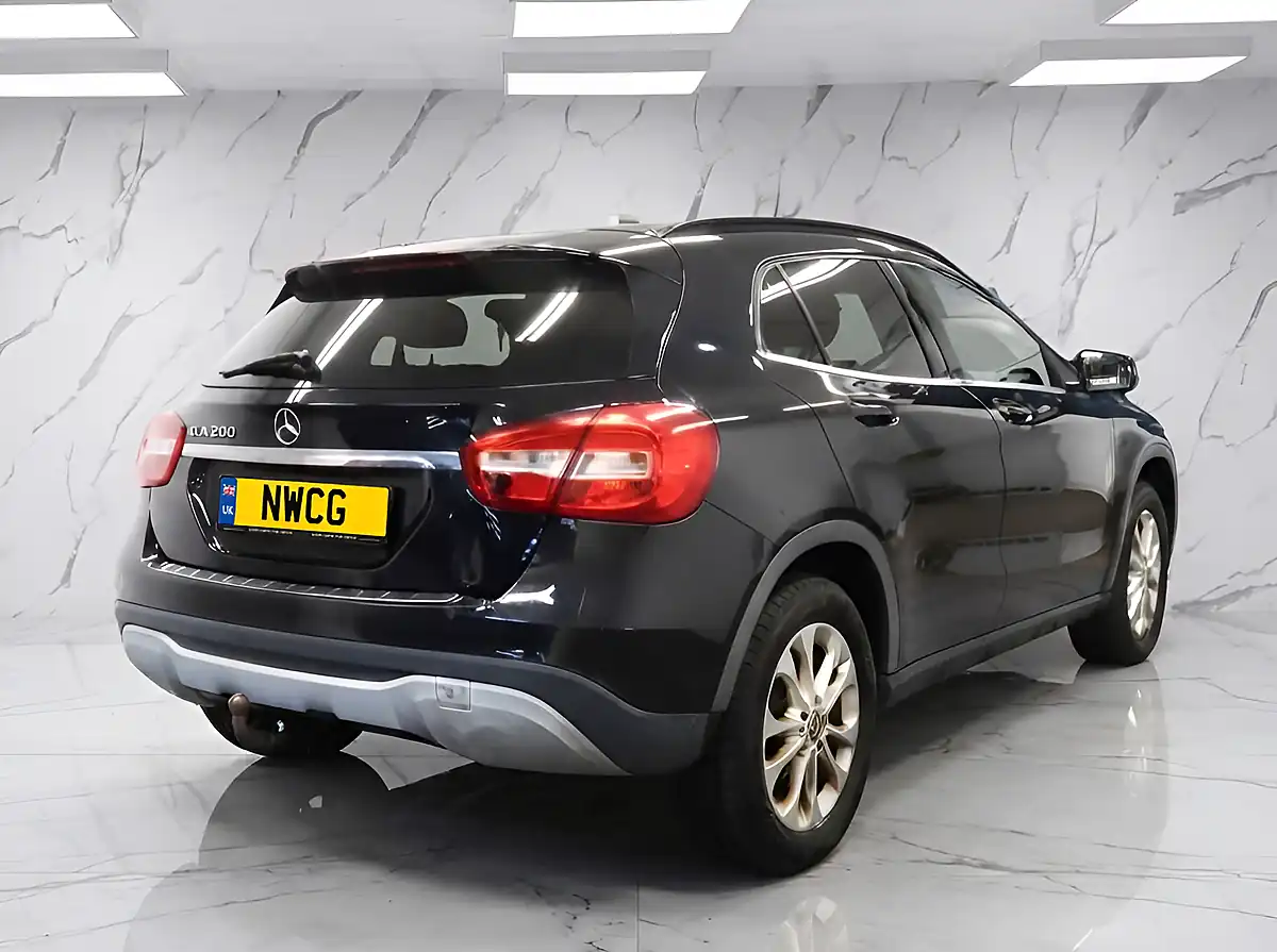 Used 2018 Mercedes-Benz Gla Se Black - Interior and Exterior details 6