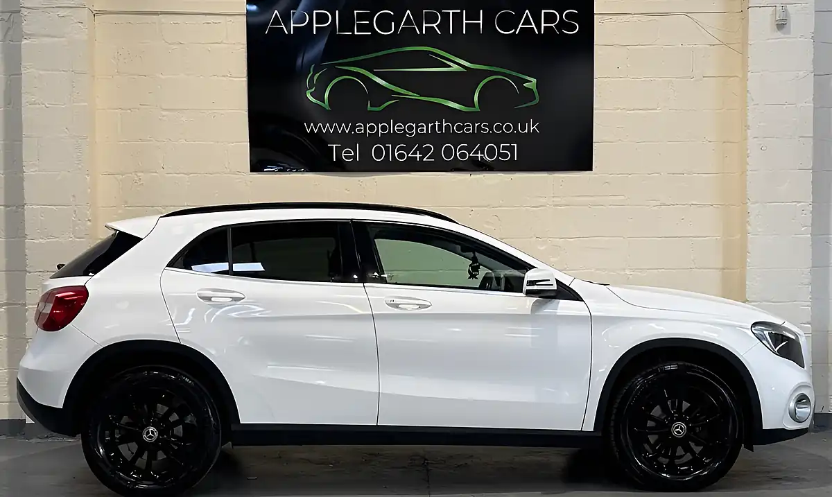 Used 2018 Mercedes-Benz Gla Se White - Interior and Exterior details 2