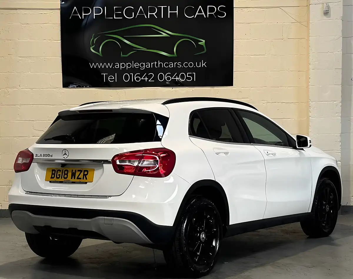Used 2018 Mercedes-Benz Gla Se White - Interior and Exterior details 3