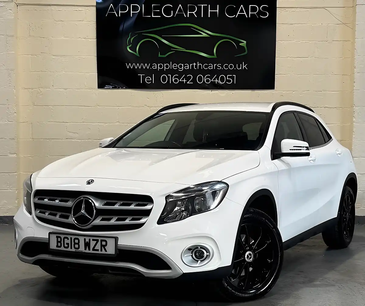 Used 2018 Mercedes-Benz Gla Se White - Interior and Exterior details 5