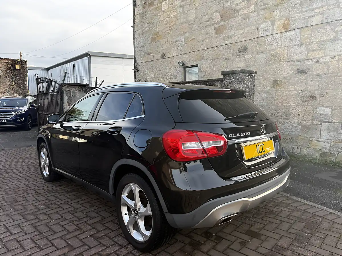 Used 2018 Mercedes-Benz Gla Sport Black - Interior and Exterior details 12