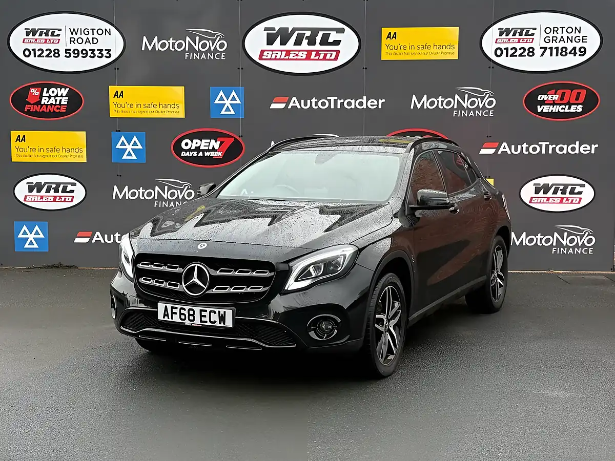 Used 2018 Mercedes-Benz Gla Urban Edition Black - Front View