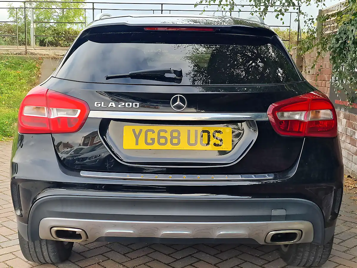 Used 2018 Mercedes-Benz GLA200 AMG Line Black - Interior and Exterior details 4