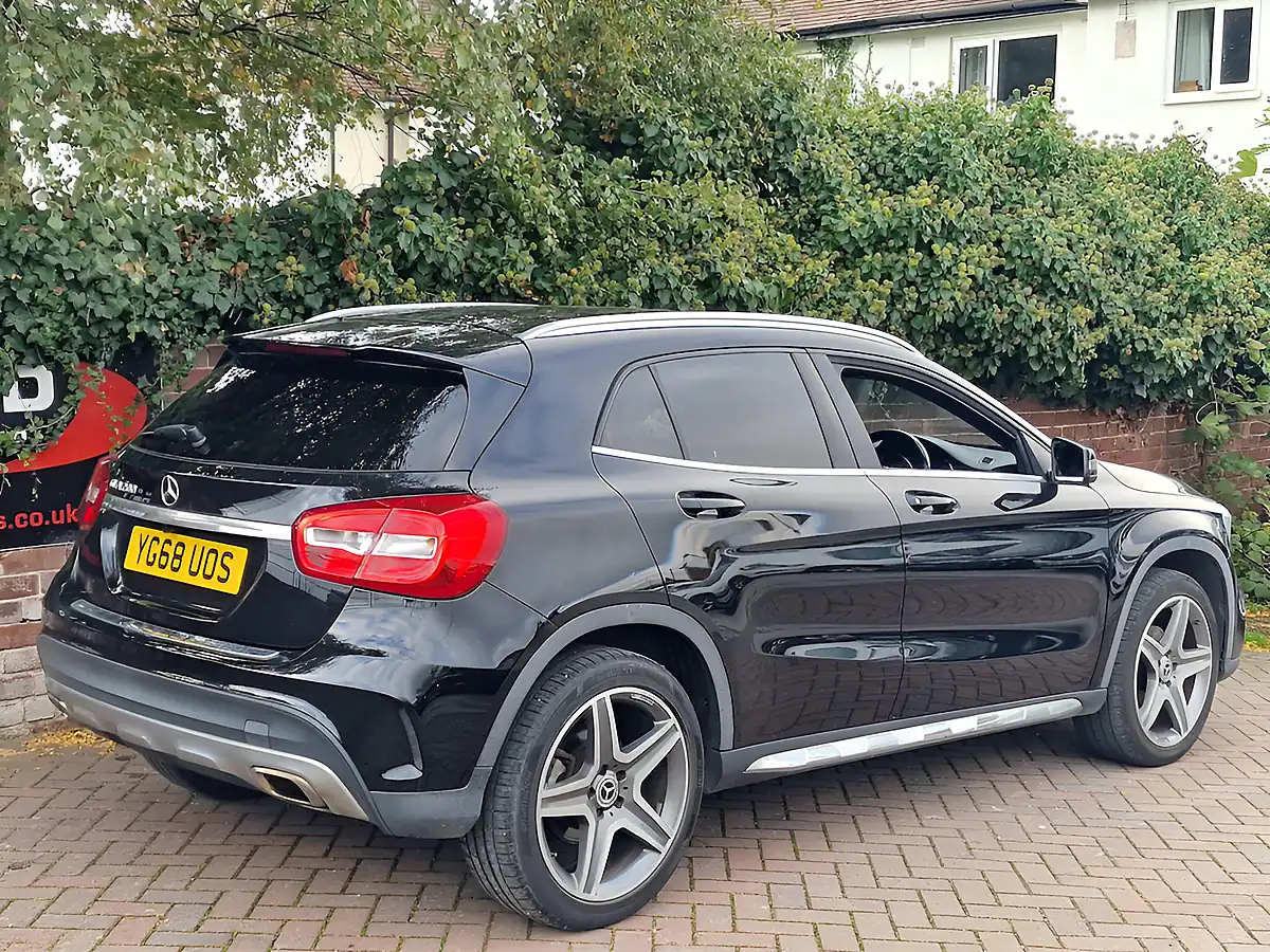 Used 2018 Mercedes-Benz GLA200 AMG Line Black - Interior and Exterior details 7