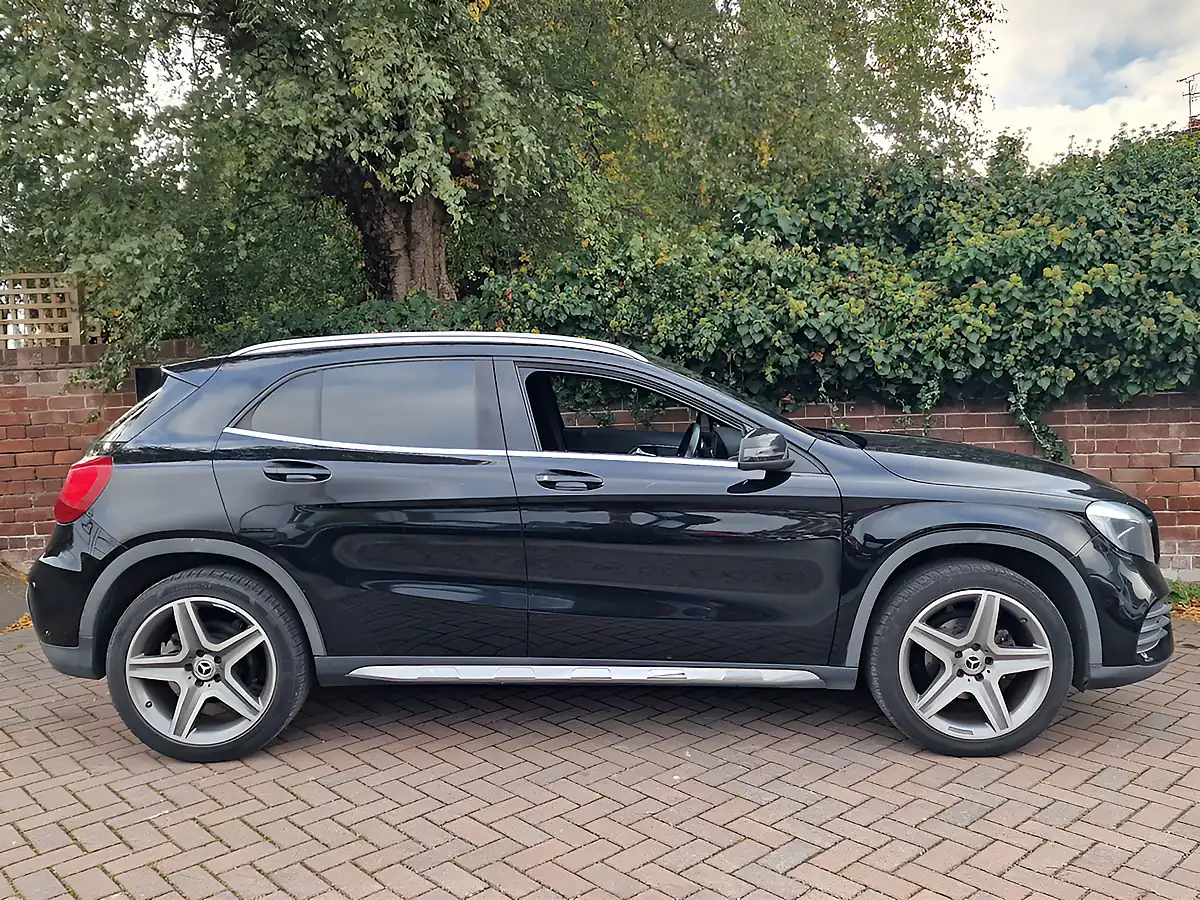 Used 2018 Mercedes-Benz GLA200 AMG Line Black - Interior and Exterior details 8